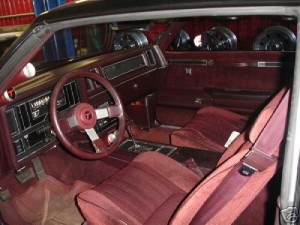buick t-type interior
