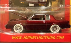 JL musclecars R15 Buick red 5 spoke WL