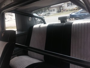 roll bar rear seat view