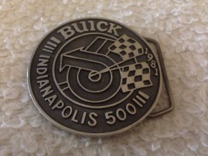 1981 Indianapolis 500 Belt Buckle