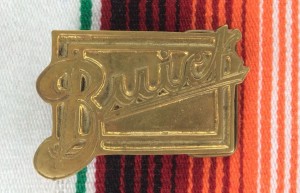 Buick Brass Belt Buckle