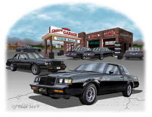 CUSTOM BUICK  PRINT