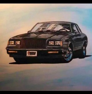 buick gn artwork