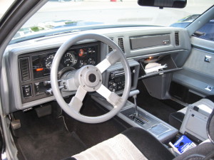 buick gn interior