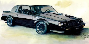 buick gnx art print