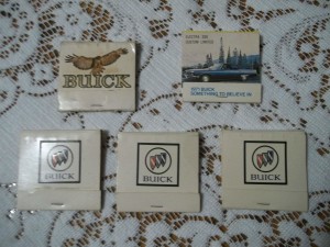 buick matchbooks