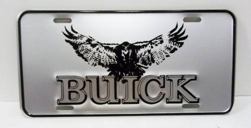 original buick hawk licnse plate