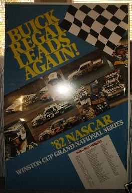 regal nascar poster 1982