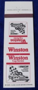 winston cup series matchbook