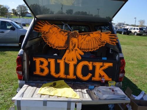 buick hawk dealership sign