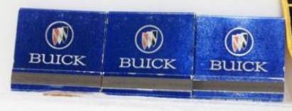 buick logo book matches