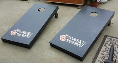 buick grand national bean bag toss game