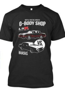 gbody shop monte vs buick shirt