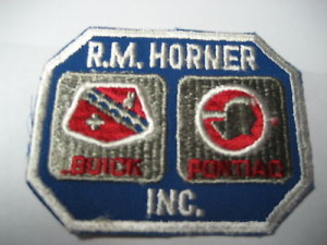 R M Horner Buick Dealership patch