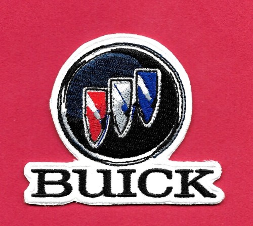 buick crest iron on patch