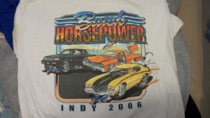 buick horsepower 2006 indy shirt