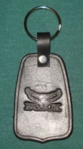 old buick hawk leather key ring