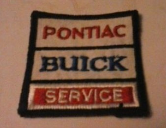 Buick Service Uniform Patch