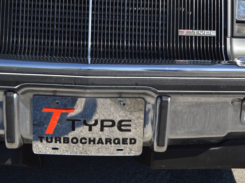 Buick T-Type & Turbo T License Plates