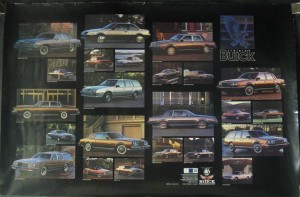 1984 buick dealer showroom poster