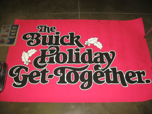 buick holiday get together poster