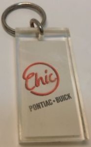 chic buick keychain