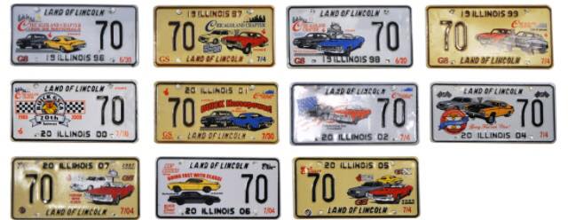 Chicagoland Chapter License Plates