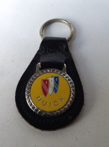 old buick leather keyfob