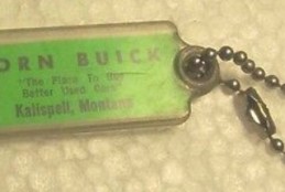 Old Buick Dealer Key Rings
