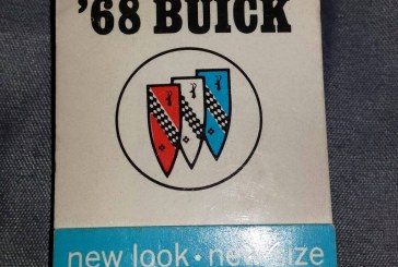 Vintage Buick Matchbook Covers