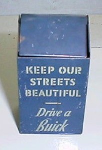 Buick Trash Can Design Ash Tray