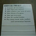 Buick's All -Time Best match book 2