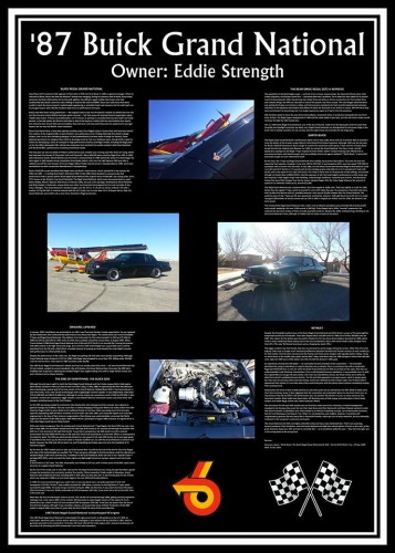 buick gn infoboard