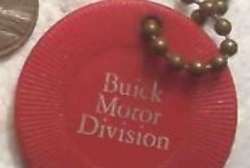 Buick Poker Chip Key Chains
