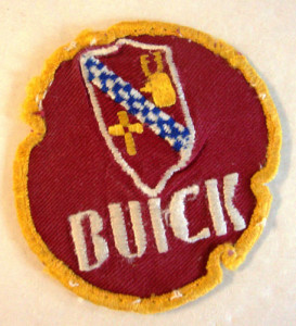 embroidered buick patch