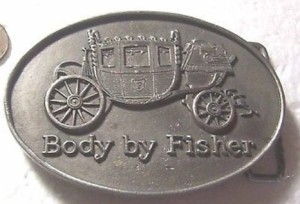 fisher body belt buckle