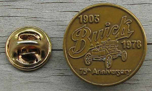 BUICK 75TH ANNIVERSARY PIN