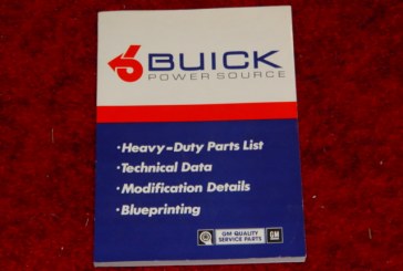 Factory Buick Turbocharged V6 Books