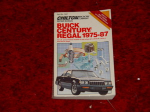 chilton buick regal 1975-87