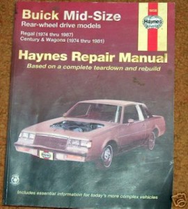 haynes buick repair manual