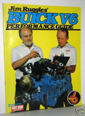 jim ruggles buick v6 engine book yellow blue