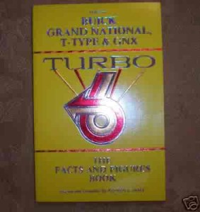 turbo buick facts and figures book