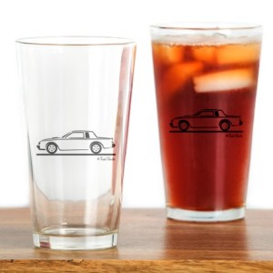 buick grand national drinking glass