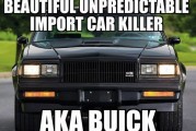 How Do BUICKs Humiliate Other Cars?