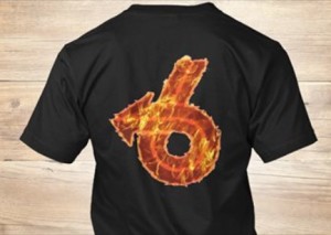 flaming turbo 6 shirt