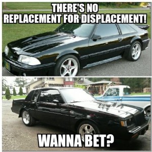 replacement for displacement is buick