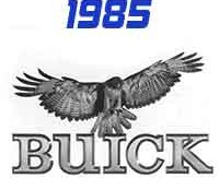 1985 Buick Regal Production Stats