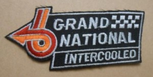 buick grand national logo patch