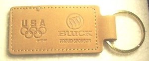 buick proud sponsor olympics keychain