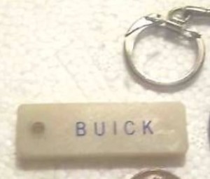 old buick name key chain